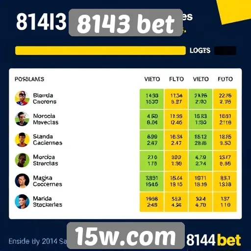Estatísticas de jogadores ativos no 8143 bet