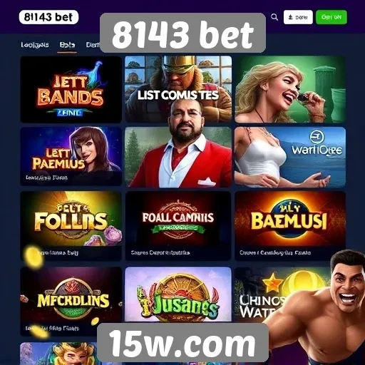 8143 bet oferece uma ampla gama de jogos online