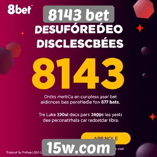 Promoções atuais disponíveis na plataforma 8143 bet